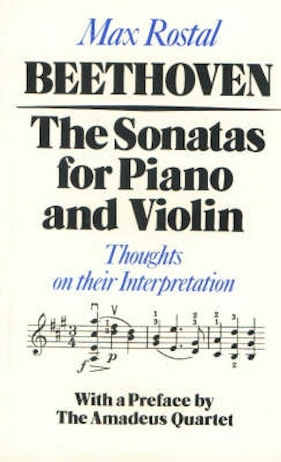 Book cover image for Beethoven: The Sonatas for Piano and Violin ISBN: 9780907689065