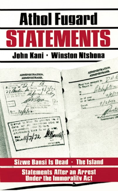 Book cover image for Statements ISBN: 9780930452612