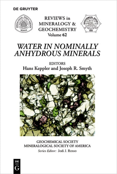 Water in Nominally Anhydrous Minerals