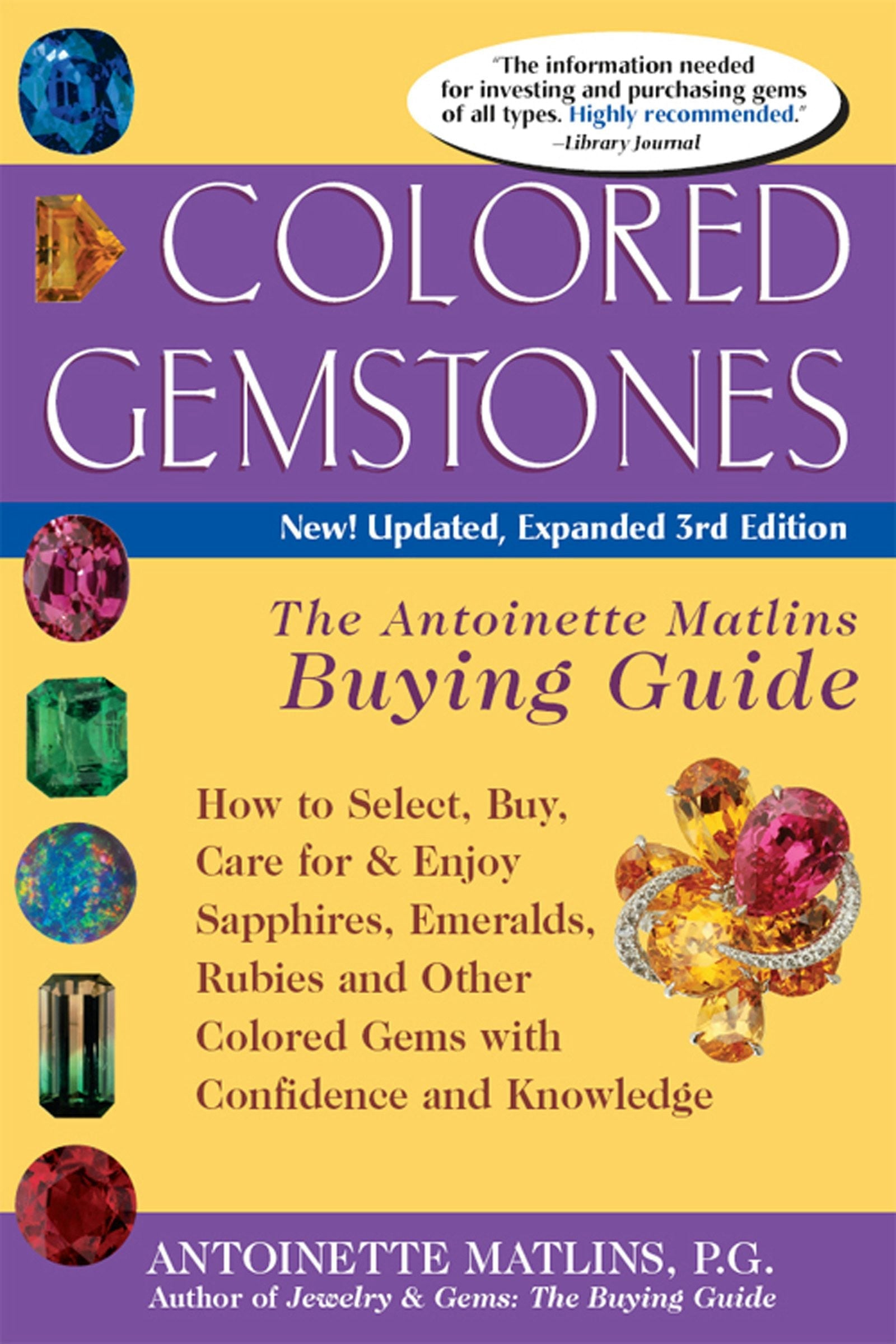 Book cover image for Colored Gemstones 3/E ISBN: 9780943763729