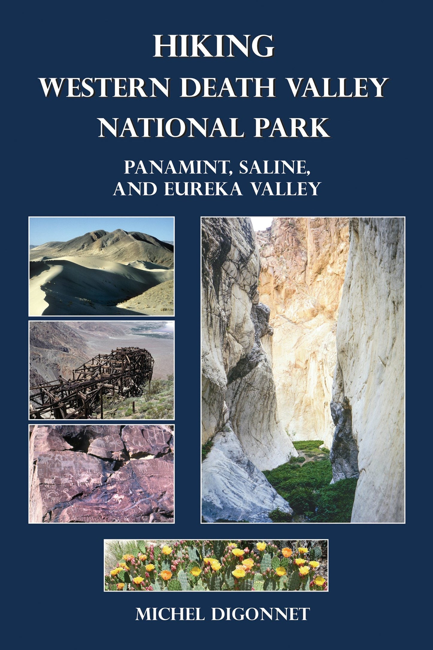 Book cover image for Hiking Western Death Valley National Park ISBN: 9780965917858