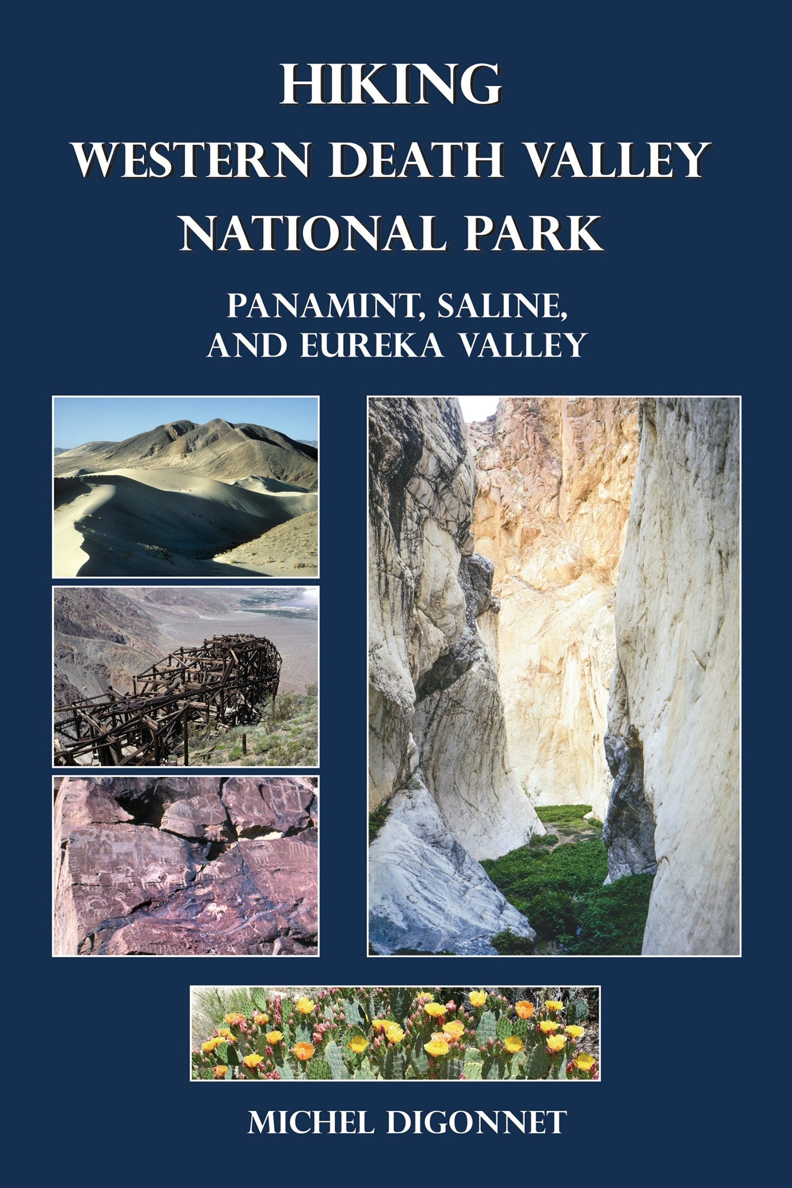 Book cover image for Hiking Western Death Valley National Park ISBN: 9780965917858