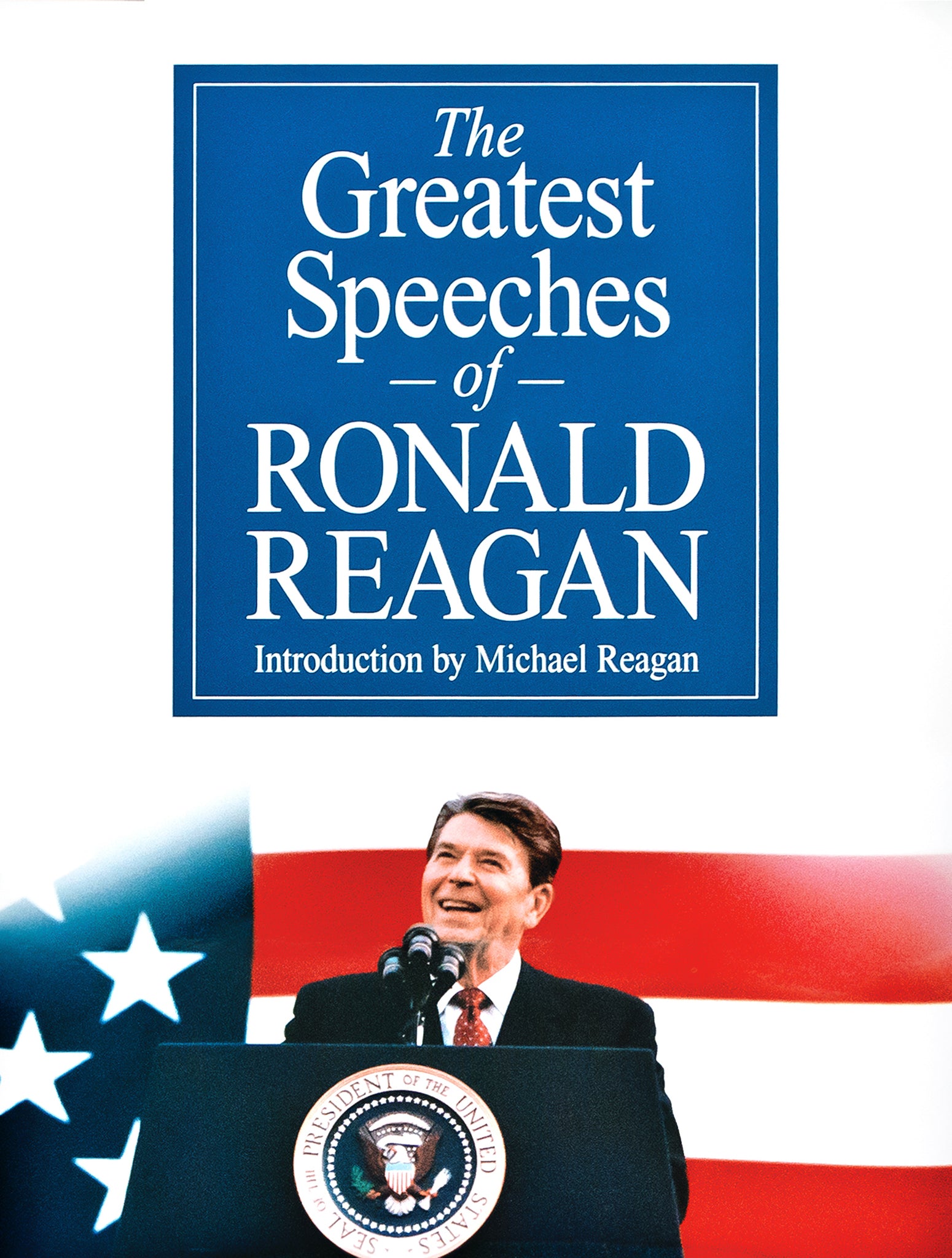 Cover image for The Greatest Speeches of Ronald Reagan ISBN 9780971680746