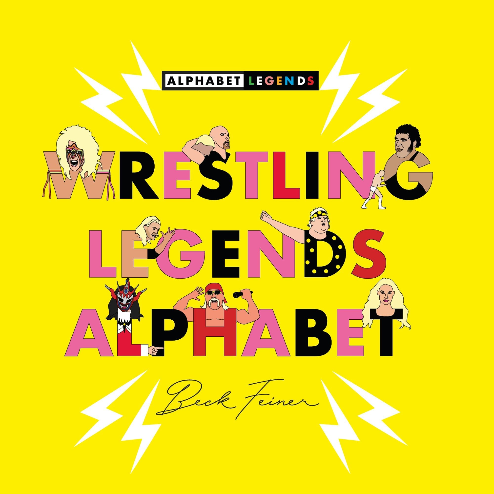 Book cover image for Wrestling Legends Alphabet ISBN: 9780975669266