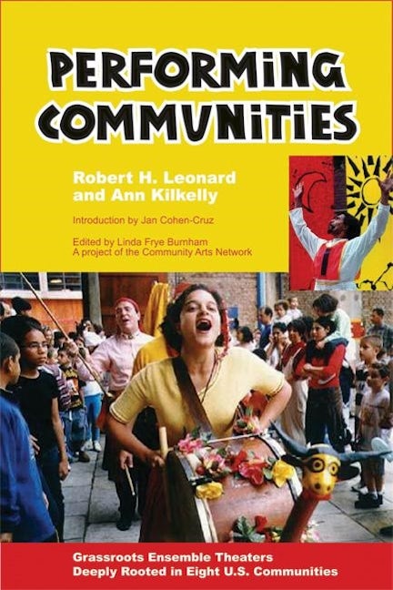 Book cover image for Performing Communities ISBN: 9780976605447