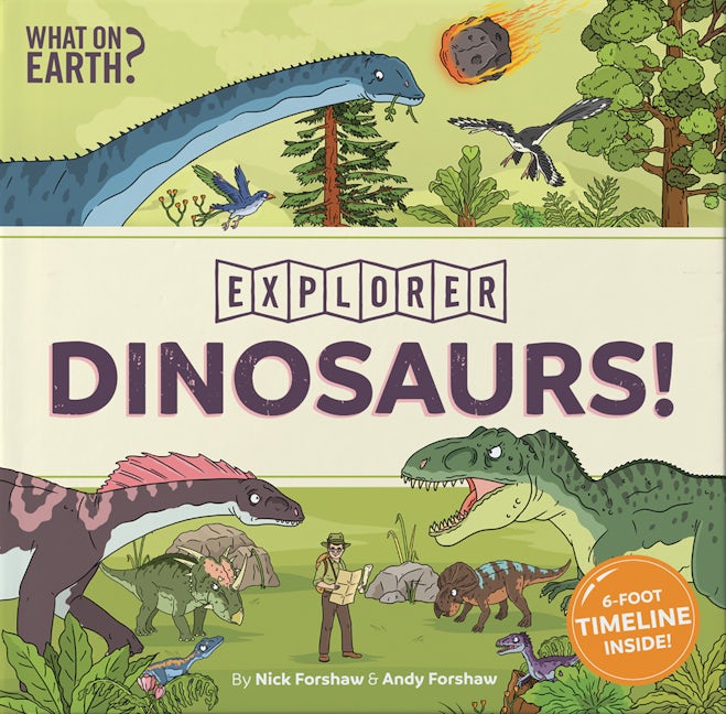 Book cover image for Dinosaurs! ISBN: 9780995577053