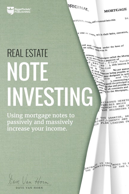 Book cover image for Real Estate Note Investing ISBN: 9780997584776