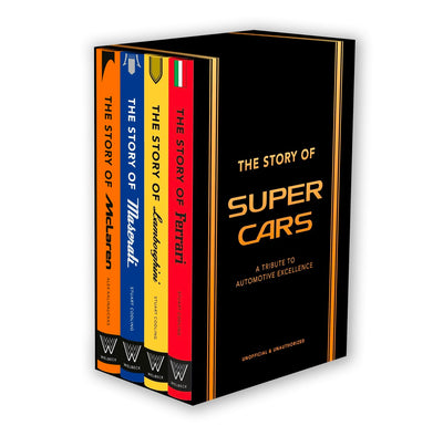 Cover image for The Story of Supercars Gift Set, isbn: 9781035424092