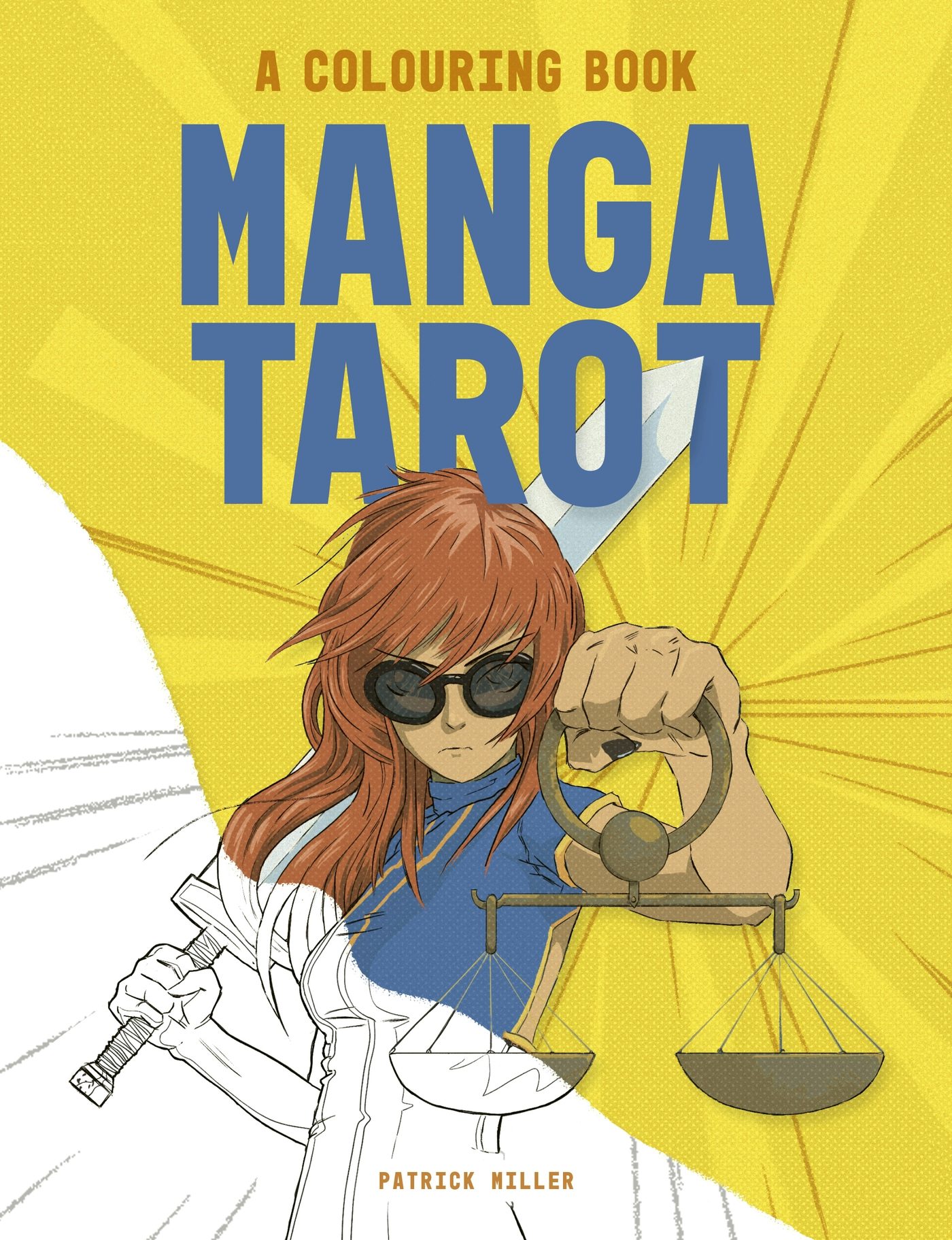 Book cover image for Manga Tarot: A Colouring Book ISBN: 9781035424405