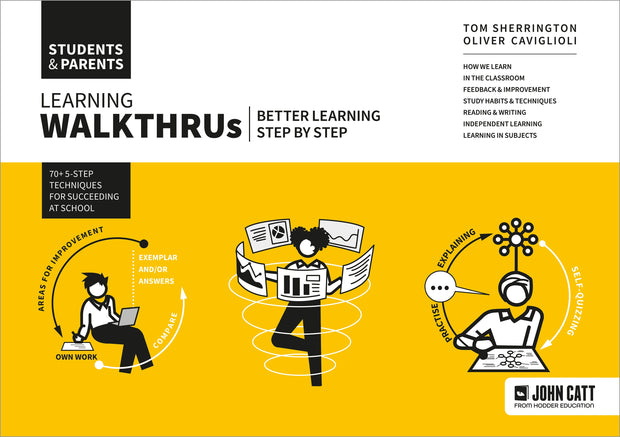 Cover image for Learning WalkThrus: Students & Parents - better learning, step by step, isbn: 9781036007263