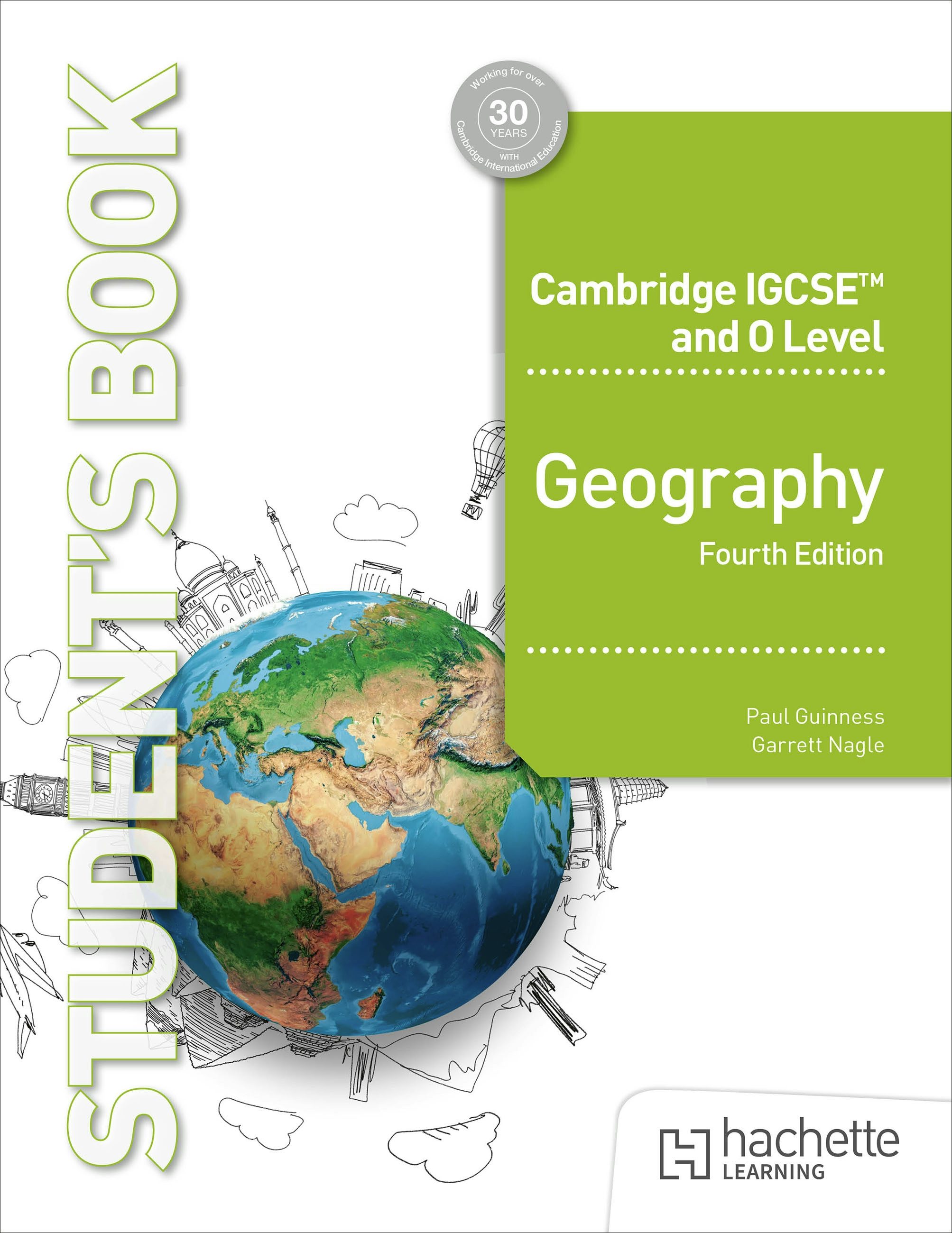 Book cover image for Cambridge IGCSE and O Level Geography Fourth Edition ISBN: 9781036010836