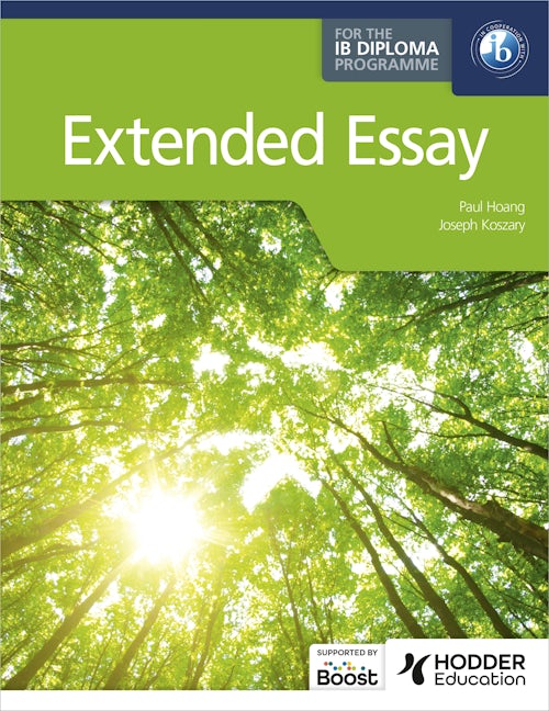 Book cover image for Extended Essay for the IB Diploma ISBN: 9781036011161