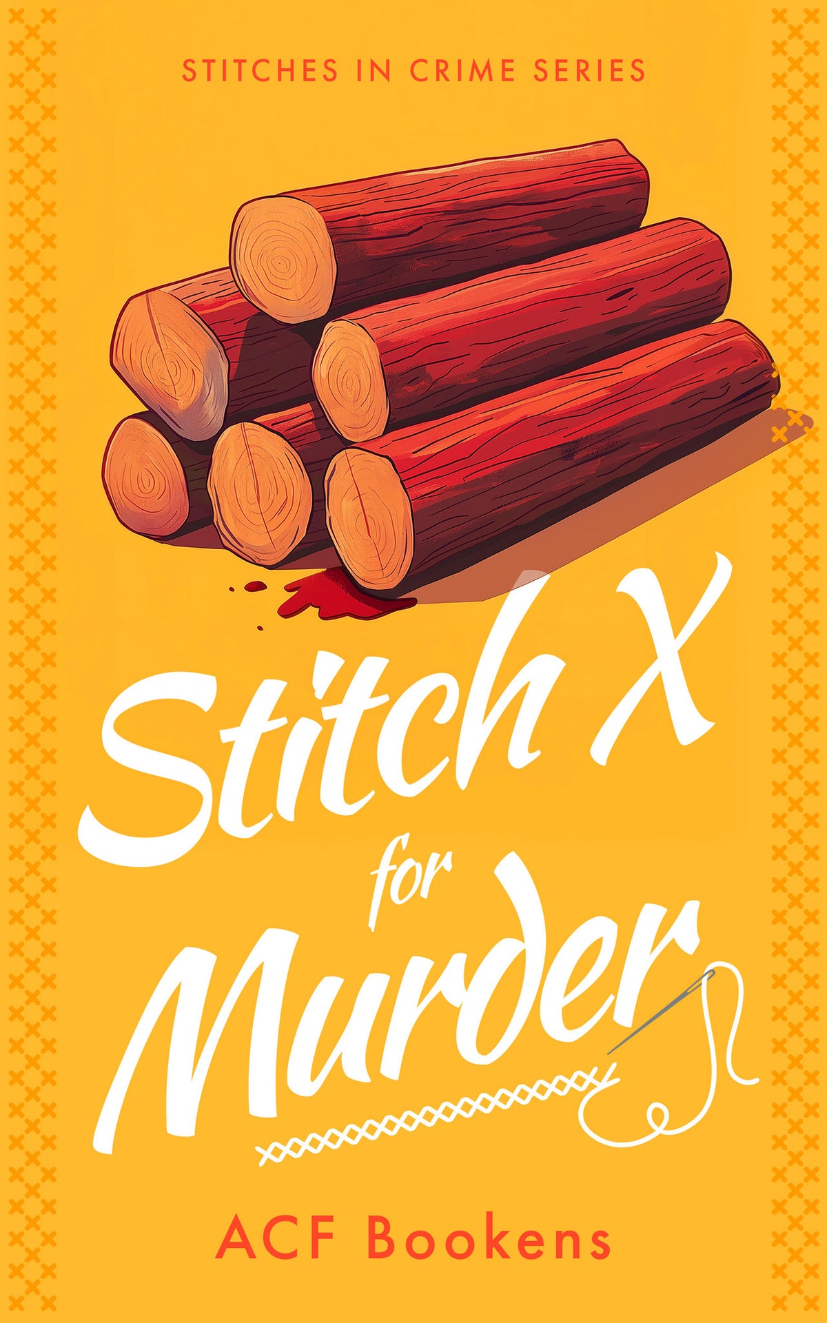 Cover image for Stitch X For Murder ISBN 9781036704162