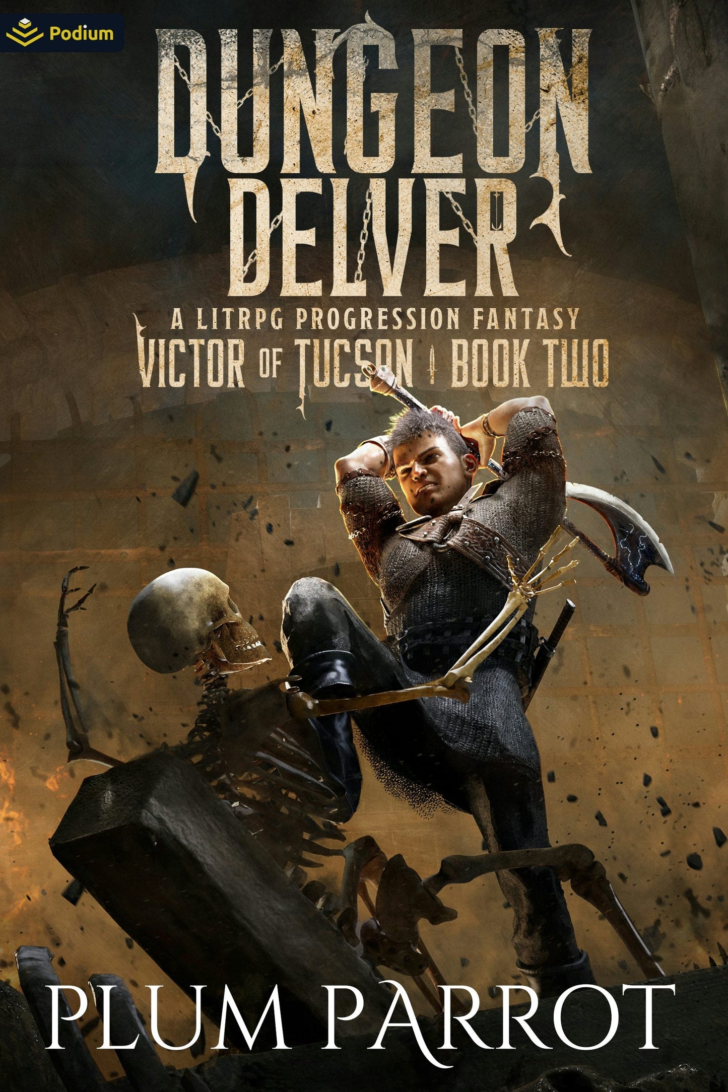 Book cover image for Dungeon Delver ISBN: 9781039425903