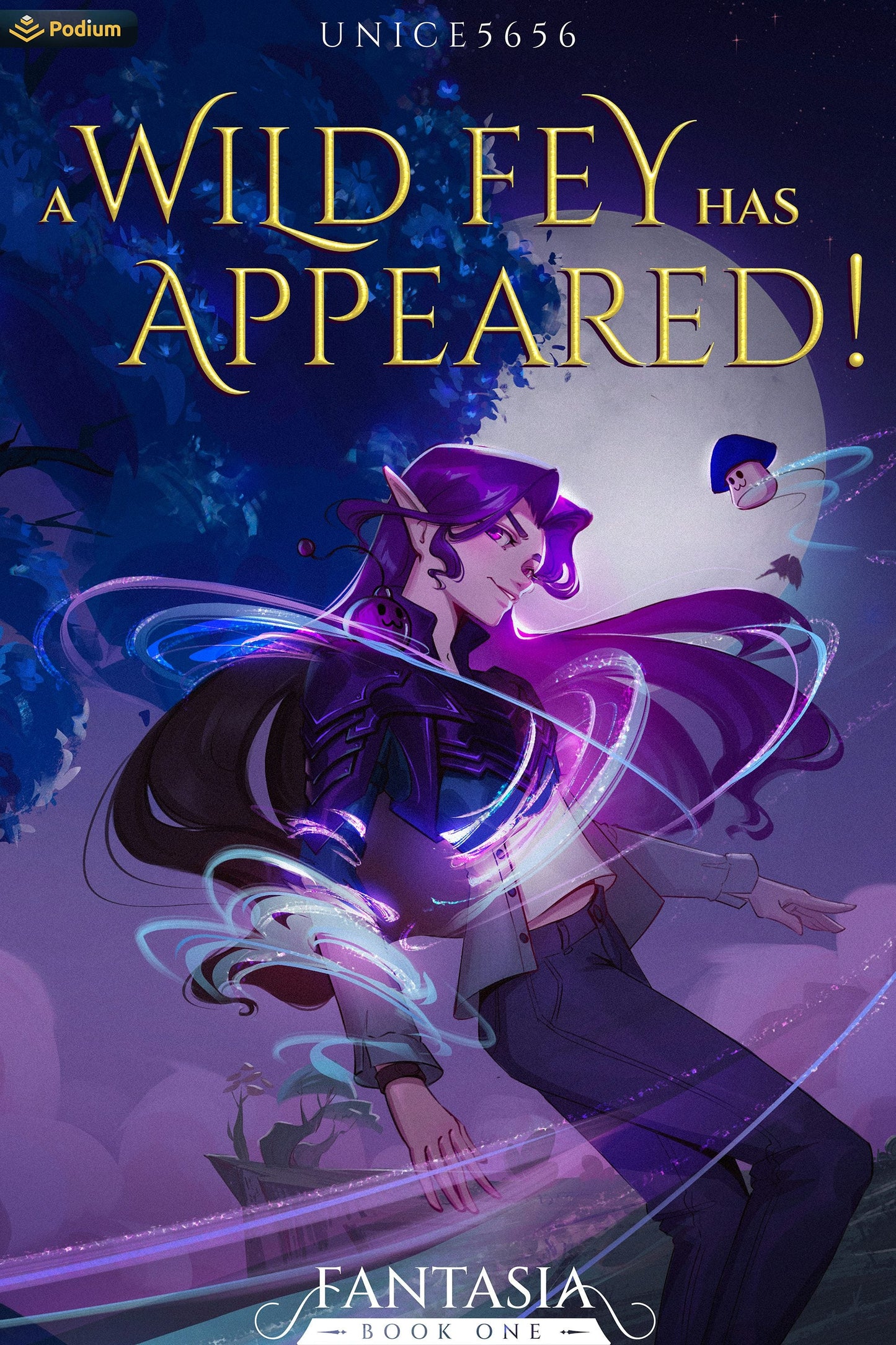 Book cover image for A Wild Fey Has Appeared! ISBN: 9781039428140