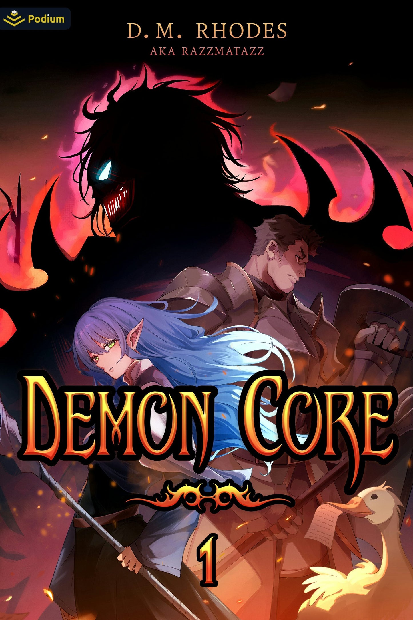 Book cover image for Demon Core ISBN: 9781039438927