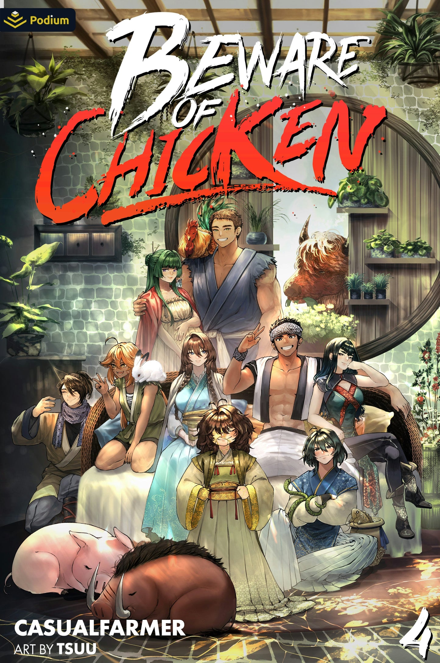 Book cover image for Beware of Chicken 4 ISBN: 9781039452299