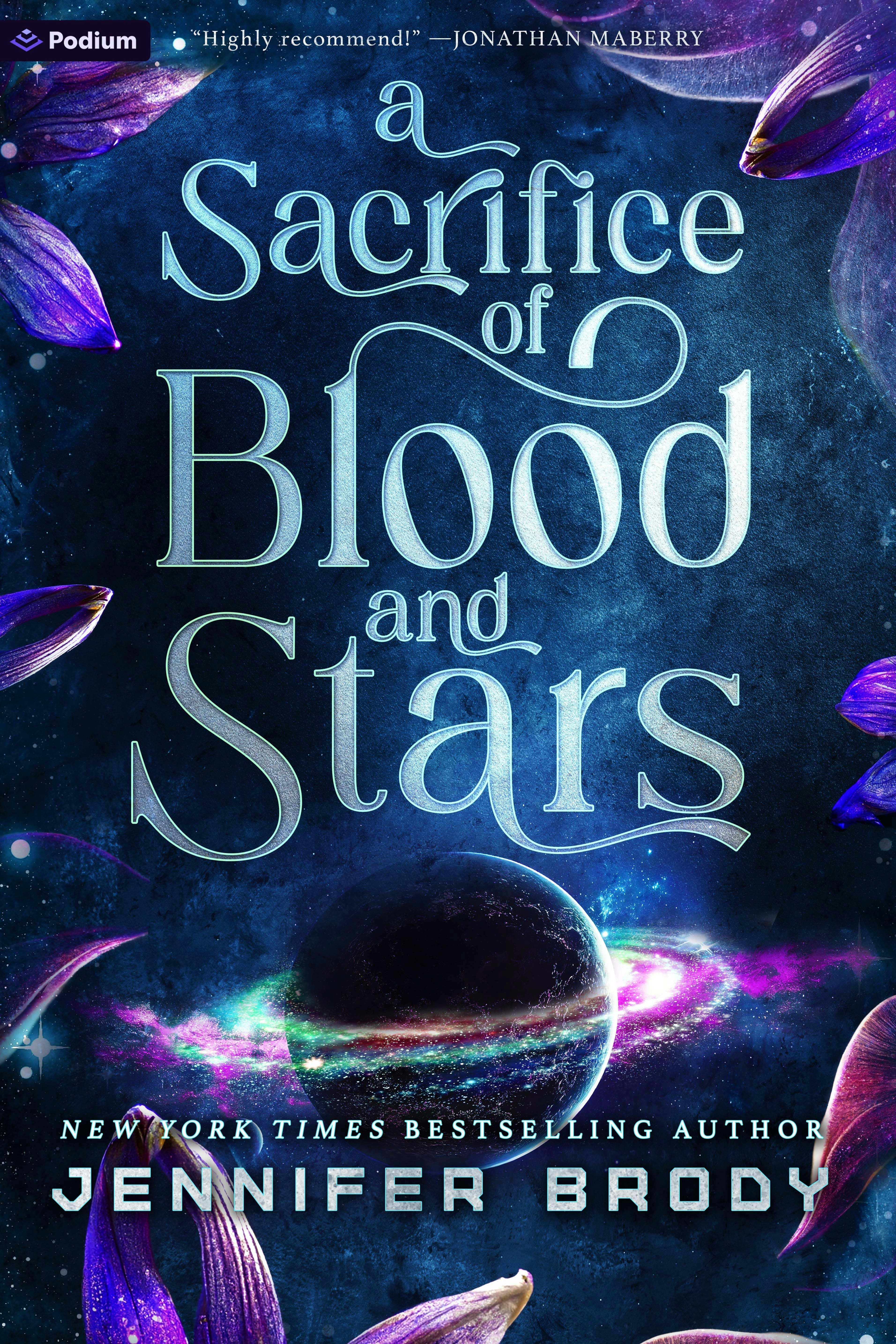Book cover image for A Sacrifice of Blood and Stars ISBN: 9781039453654