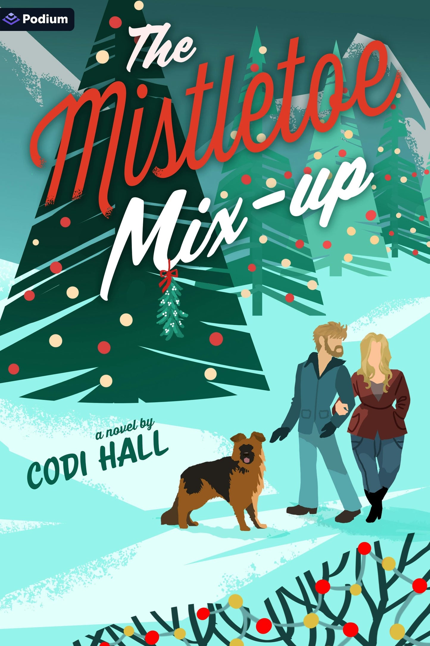 Book cover image for The Mistletoe Mix-up ISBN: 9781039478251
