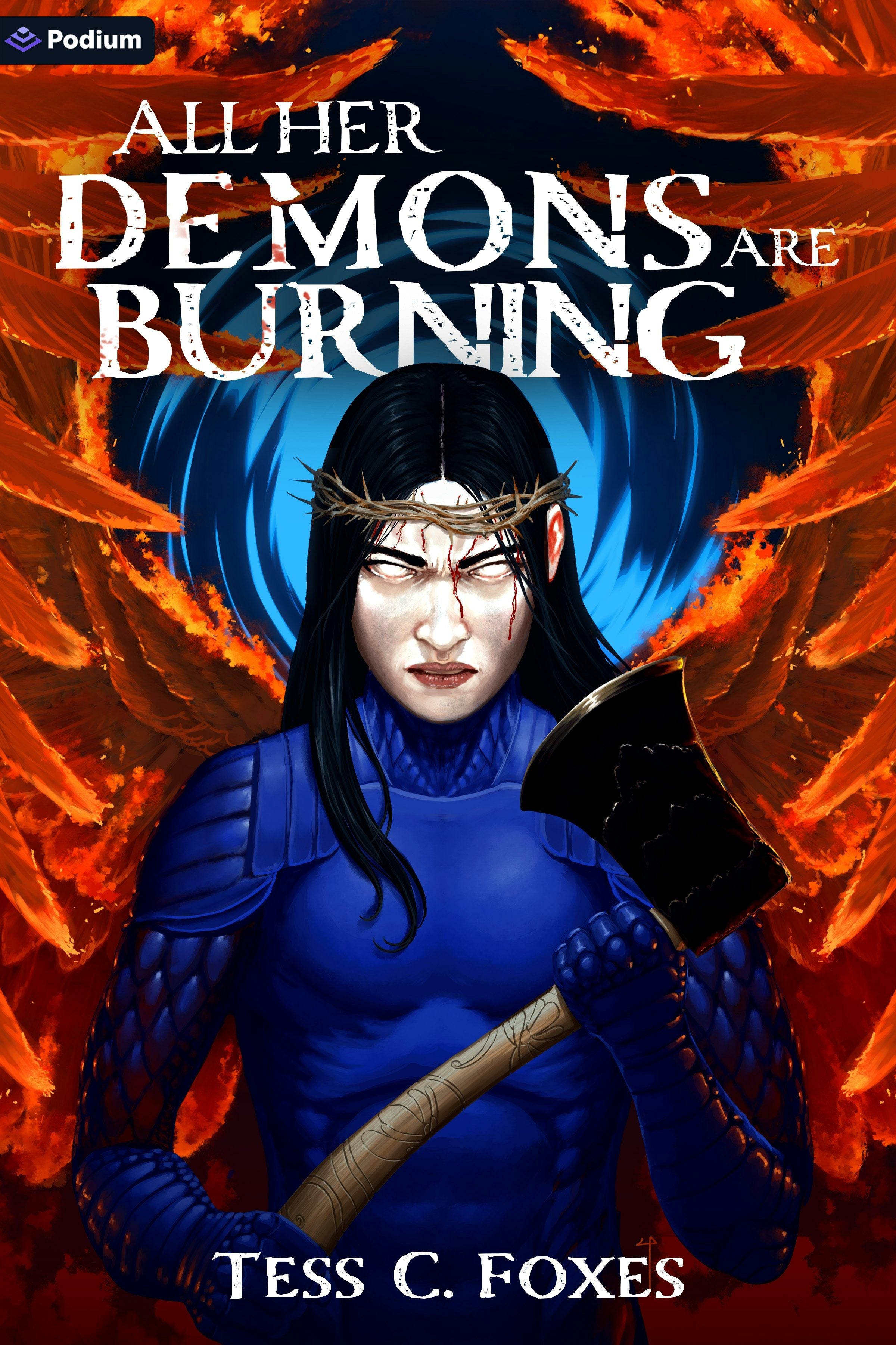 Book cover image for All Her Demons Are Burning ISBN: 9781039481589