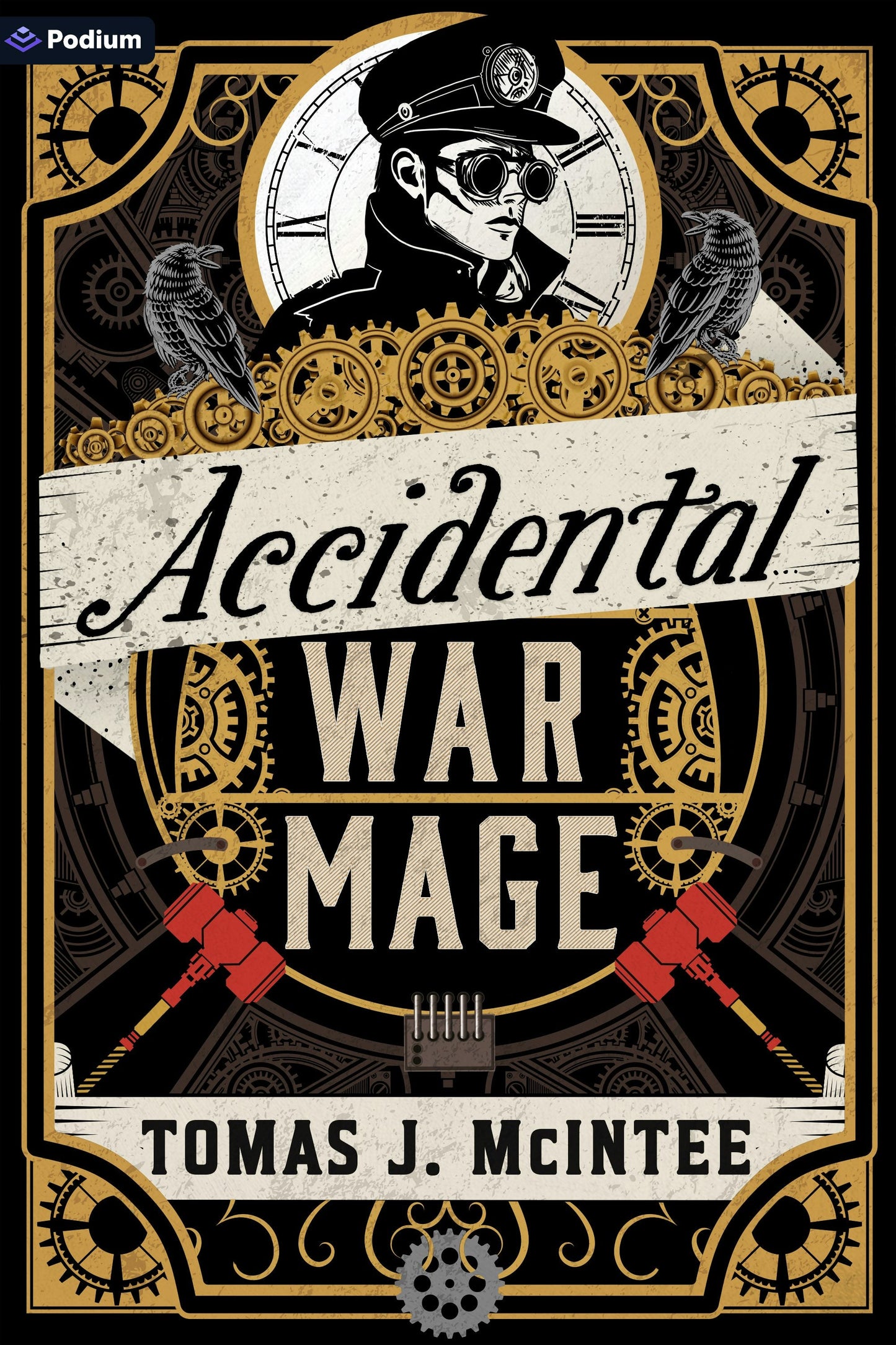 Book cover image for Accidental War Mage ISBN: 9781039482890
