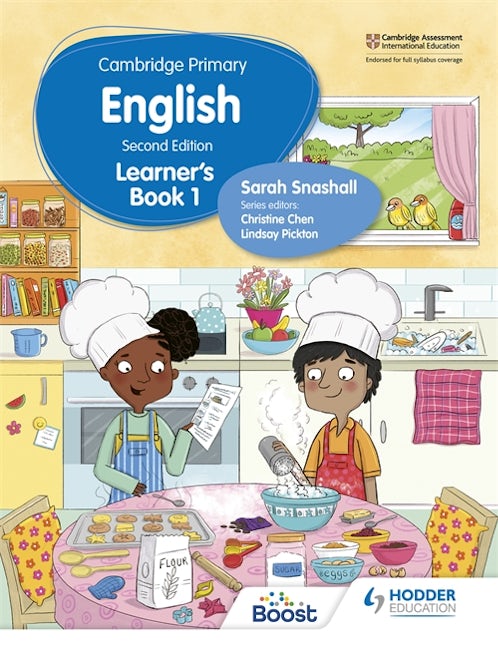 Book cover image for Cambridge Primary English Learner's Book 1 Second Edition ISBN: 9781398300200