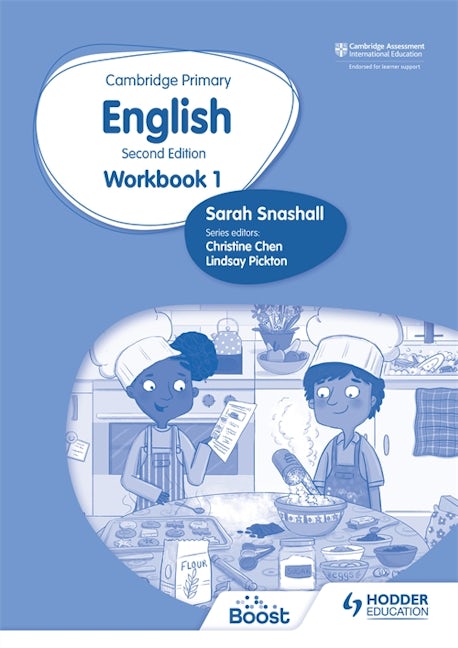 Book cover image for Cambridge Primary English Workbook 1 Second Edition ISBN: 9781398300217