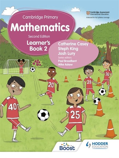 Cover image for Cambridge Primary Mathematics Learner's Book 2 Second Edition, isbn: 9781398300941