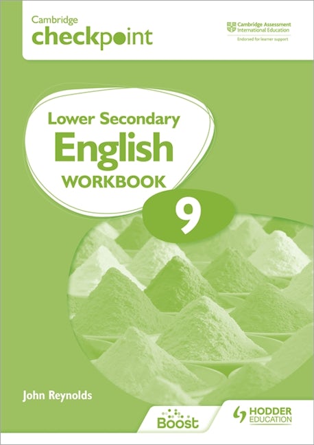 Book cover image for Cambridge Checkpoint Lower Secondary English Workbook 9 ISBN: 9781398301368