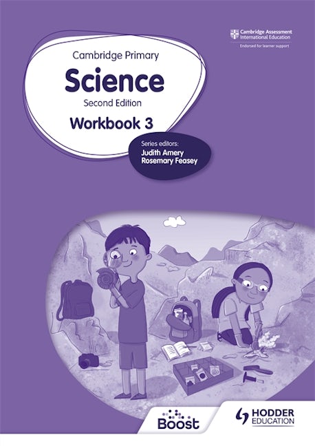 Book cover image for Cambridge Primary Science Workbook 3 Second Edition ISBN: 9781398301498