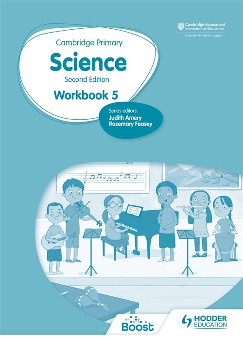 Book cover image for Cambridge Primary Science Workbook 5 Second Edition ISBN: 9781398301542