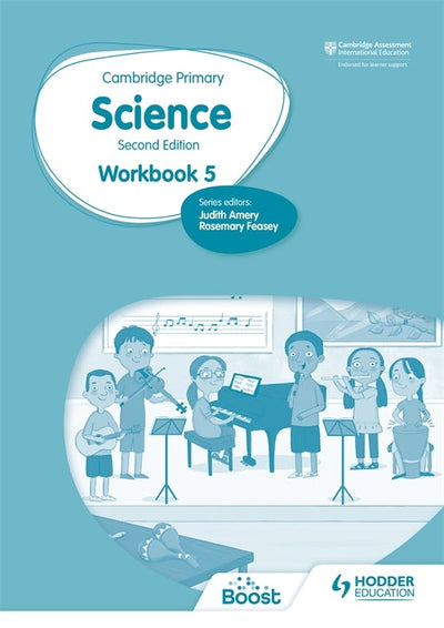 Cover image for Cambridge Primary Science Workbook 5 Second Edition, isbn: 9781398301542