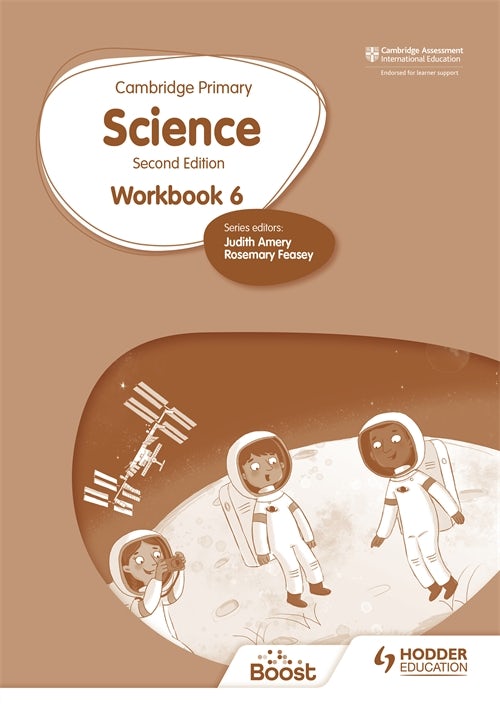 Cover image for Cambridge Primary Science Workbook 6 Second Edition, isbn: 9781398301559