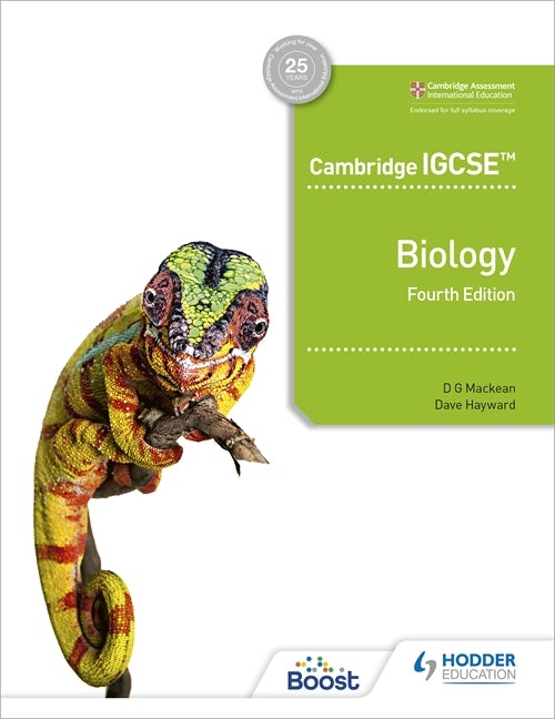 Book cover image for Cambridge IGCSE™ Biology 4th Edition ISBN: 9781398310452