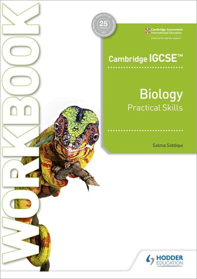 Cover image for Cambridge IGCSE™ Biology Practical Skills Workbook, isbn: 9781398310469