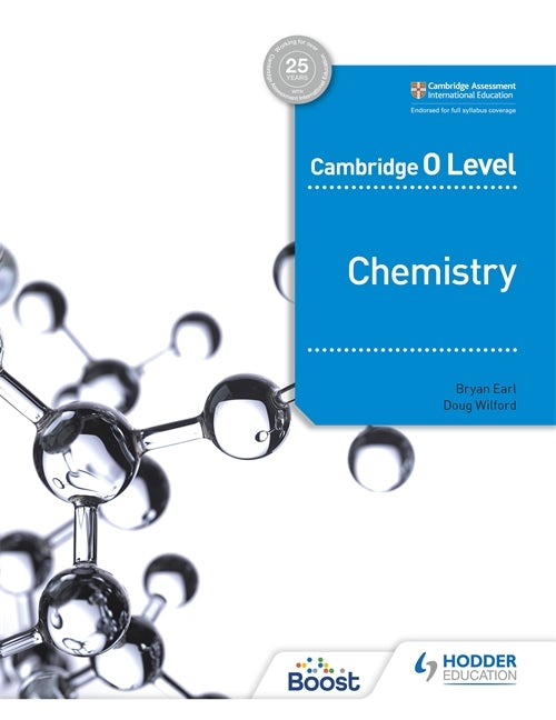 Book cover image for Cambridge O Level Chemistry ISBN: 9781398310599