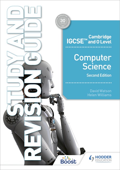 Book cover image for Cambridge IGCSE and O Level Computer Science Study and Revision Guide Second Edition ISBN: 9781398318489