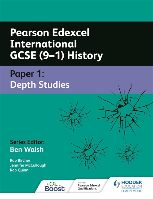 Book cover image for Pearson Edexcel International GCSE (9–1) History: Paper 1 Depth Studies ISBN: 9781398322349