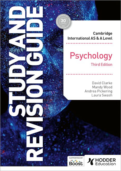 Cambridge International AS/A Level Psychology Study and Revision Guide Third Edition