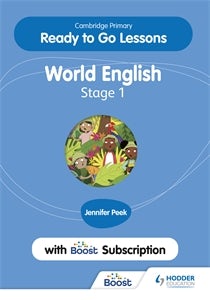 Cover image for Cambridge Primary Ready to Go Lessons for World English 1 with Boost subscription, isbn: 9781398351653