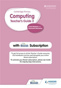 Book cover image for Cambridge Primary Computing Teacher's Guide Stage 2 with Boost Subscription ISBN: 9781398368354