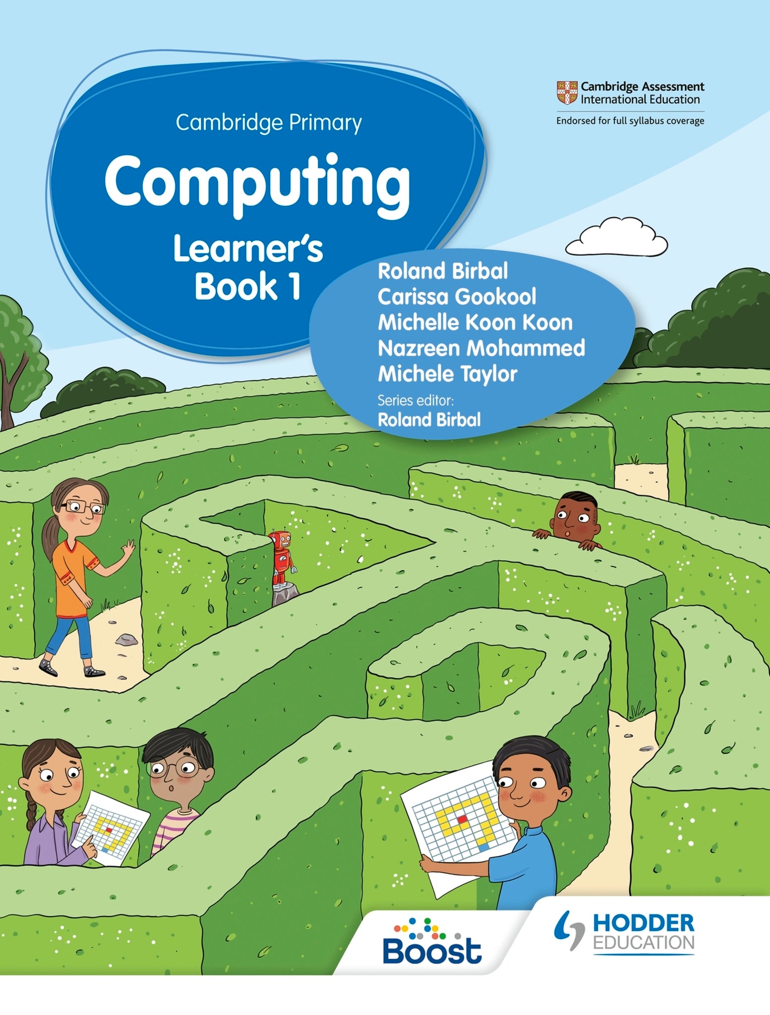 Cover image for Cambridge Primary Computing Learner's Book Stage 1 ISBN 9781398368569