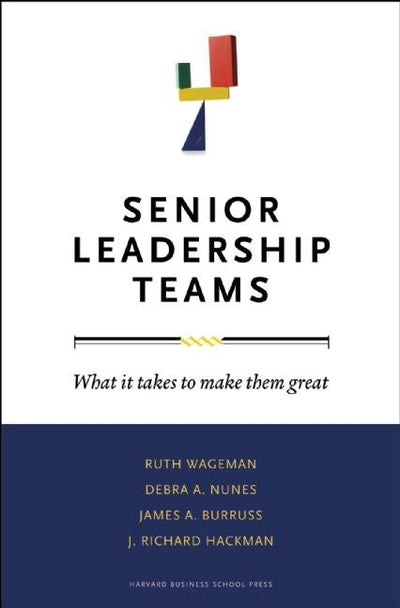 Cover image for Senior Leadership Teams, isbn: 9781422103364