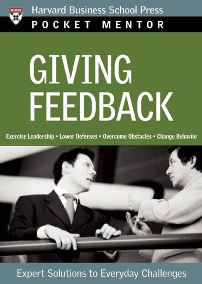 Cover image for Giving Feedback, isbn: 9781422103487