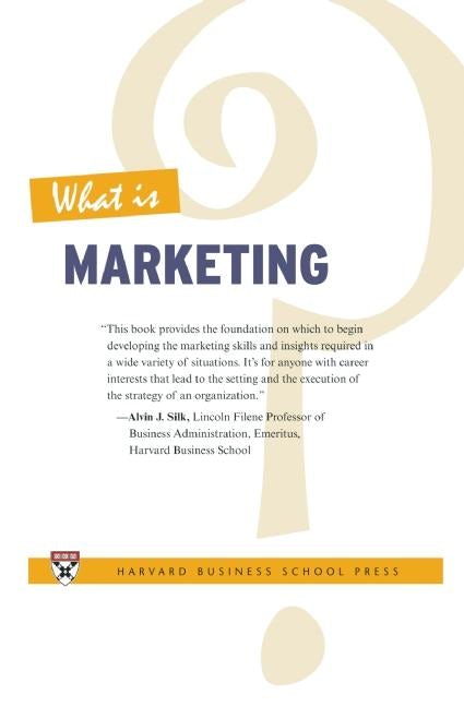 Cover image for What Is Marketing?, isbn: 9781422104606