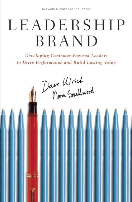 Cover image for Leadership Brand, isbn: 9781422110300