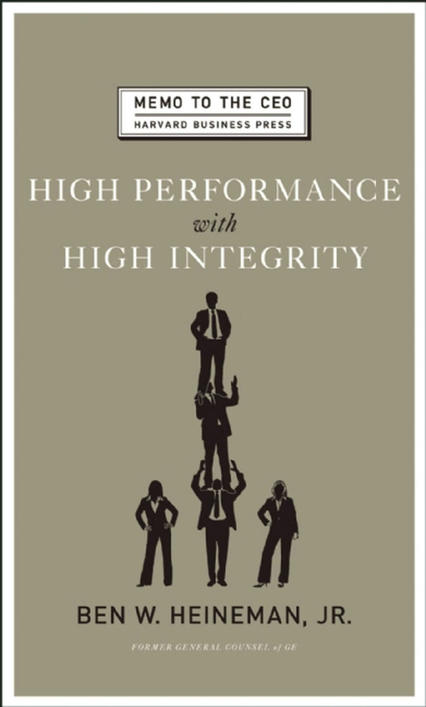 Cover image for High Performance with High Integrity, isbn: 9781422122952