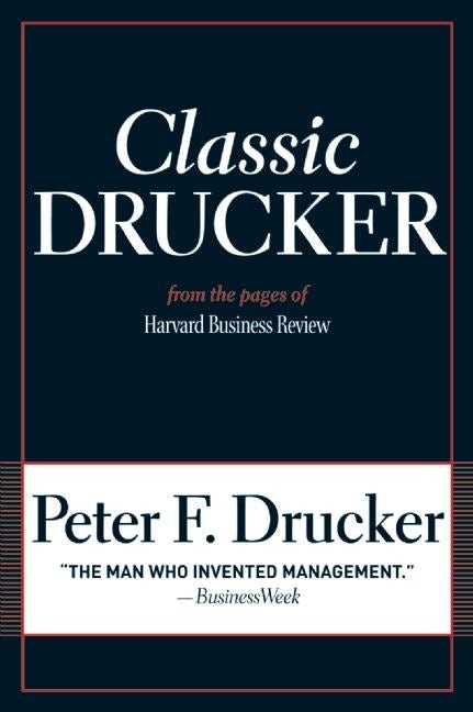 Cover image for Classic Drucker, isbn: 9781422125922