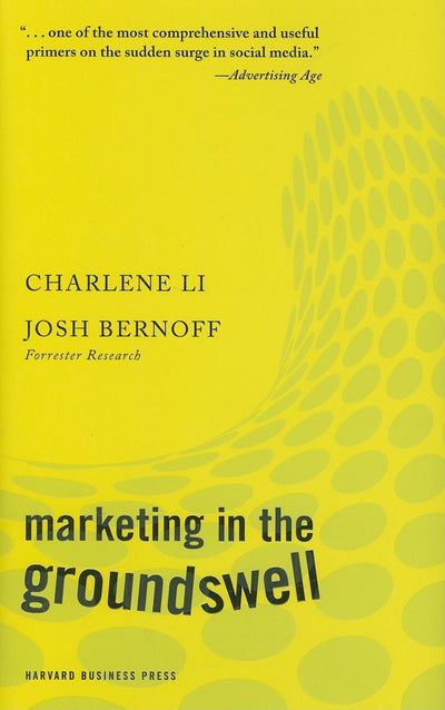 Cover image for Marketing in the Groundswell, isbn: 9781422129807