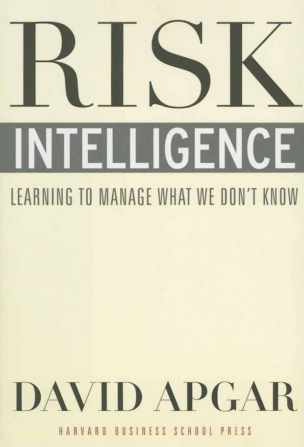 Cover image for Risk Intelligence, isbn: 9781422131015